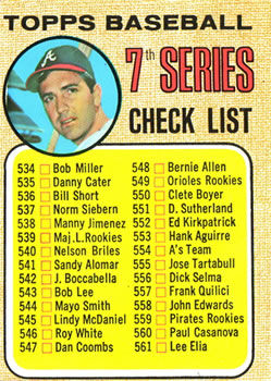 7th Series Checklist 534-598