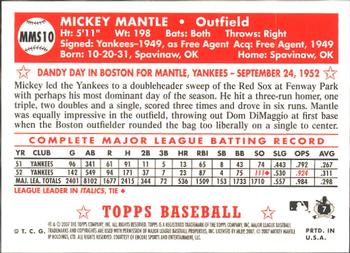 Card back