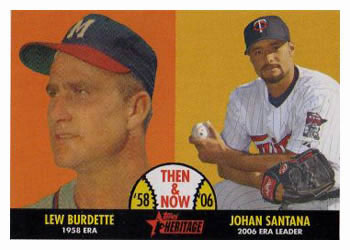 Lew Burdette / Johan Santana