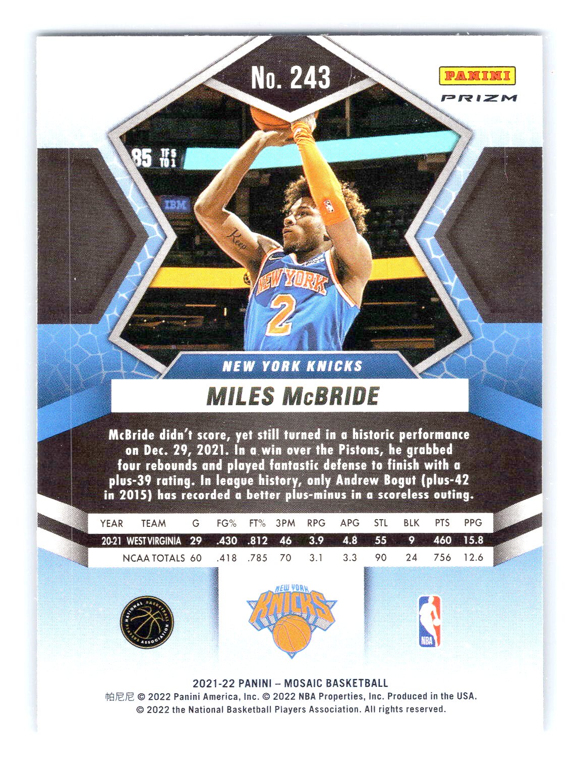 Card back