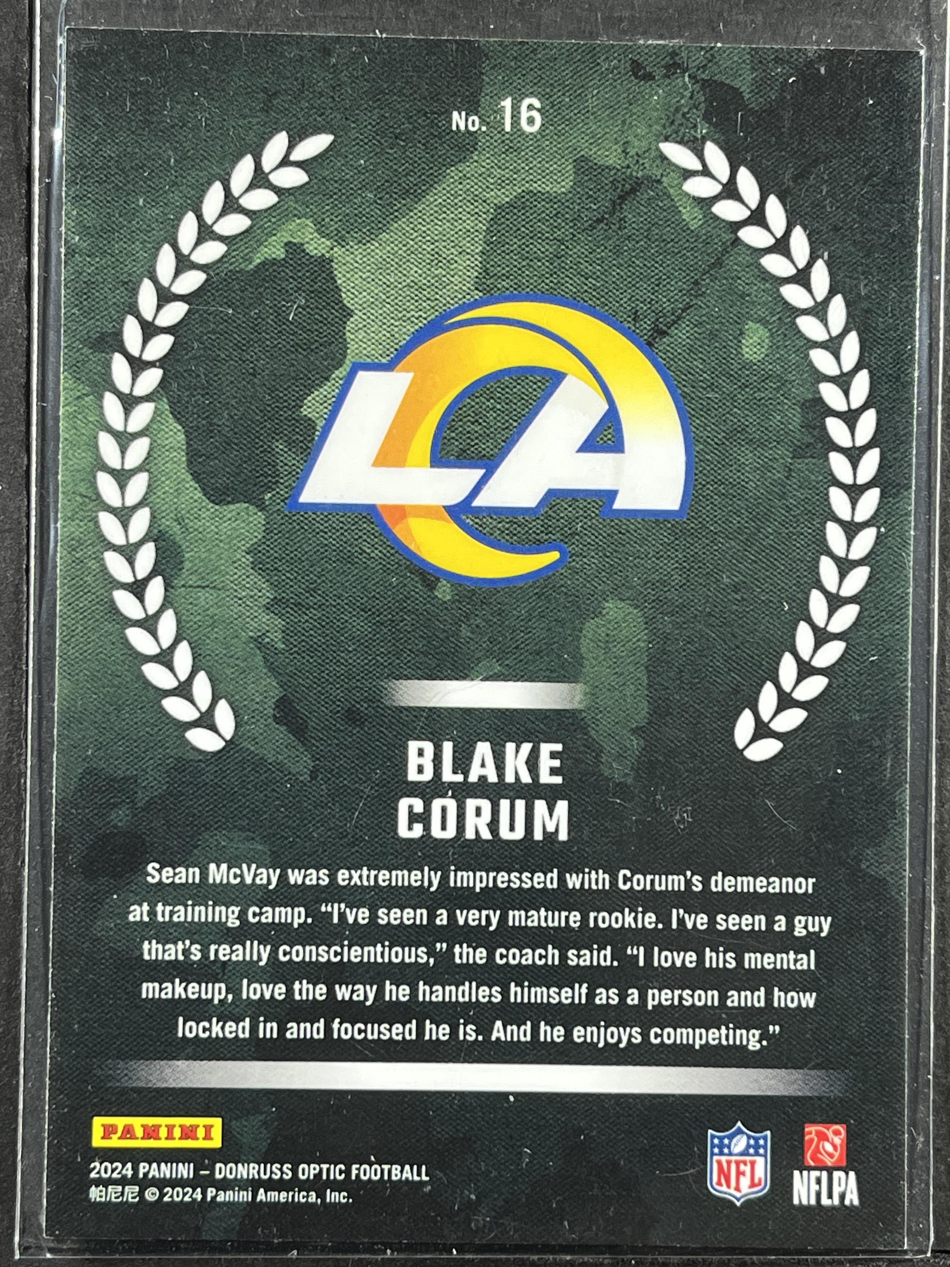 Card back