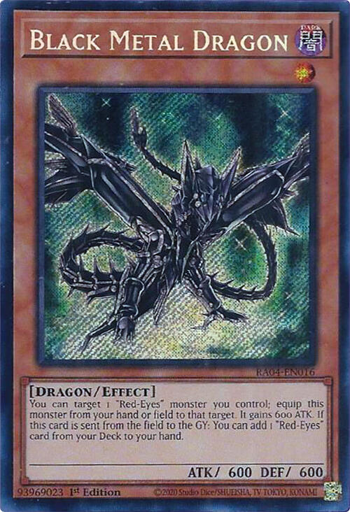 Black Metal Dragon (Secret Rare)