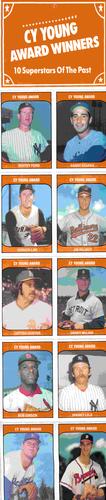 #NNO Header / Whitey Ford / Sandy Koufax / Vernon Law / Jim Palmer / Catfish Hunter / Denny McLain / Bob Gibson / Sparky Lyle / Don Drysdale / Warren Spahn