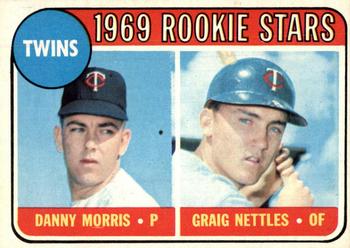 Twins 1969 Rookie Stars (Danny Morris / Graig Nettles)