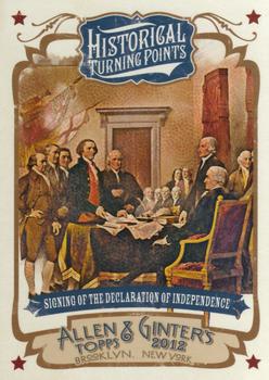 Signing of Declaration of Independence