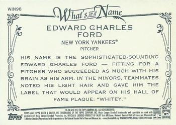 Card back