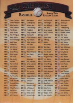 Checklist: 151-275 and Inserts