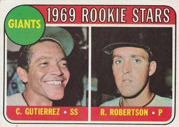 Giants 1969 Rookie Stars (Cesar Gutierrez / Rich Robertson)