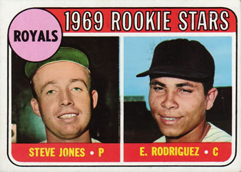 Royals 1969 Rookie Stars (Steve Jones / Eliseo Rodriguez)