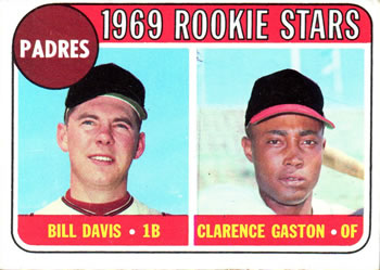 Padres 1969 Rookie Stars (Bill Davis / Clarence Gaston)