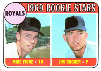 Royals 1969 Rookie Stars (Mike Fiore / Jim Rooker)