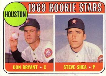 Astros 1969 Rookie Stars (Don Bryant / Steve Shea)