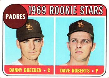 Padres 1969 Rookie Stars (Danny Breeden / Dave Roberts)