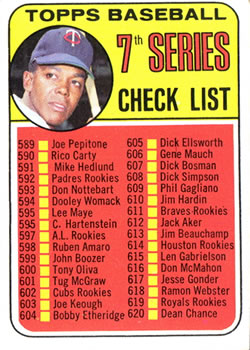 7th Series Check List: 589-664