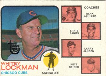 Cubs Field Leaders (Whitey Lockman / Hank Aguirre / Ernie Banks / Larry Jansen / Pete Reiser)