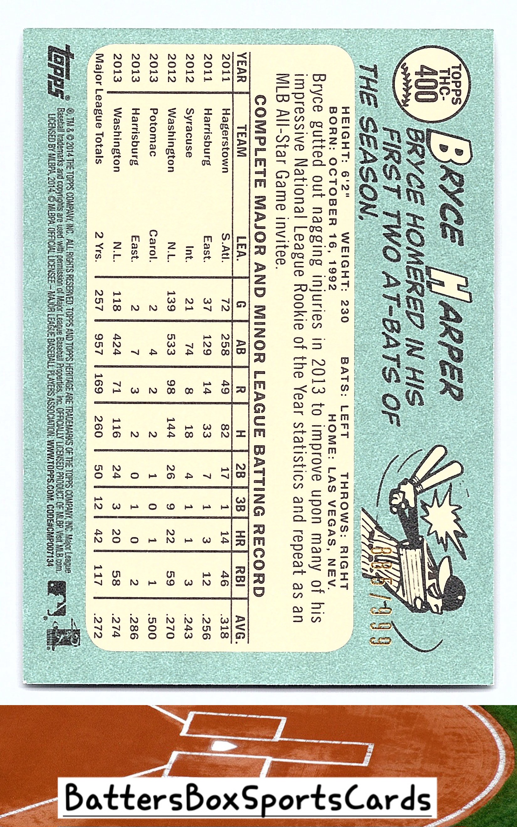 Card back