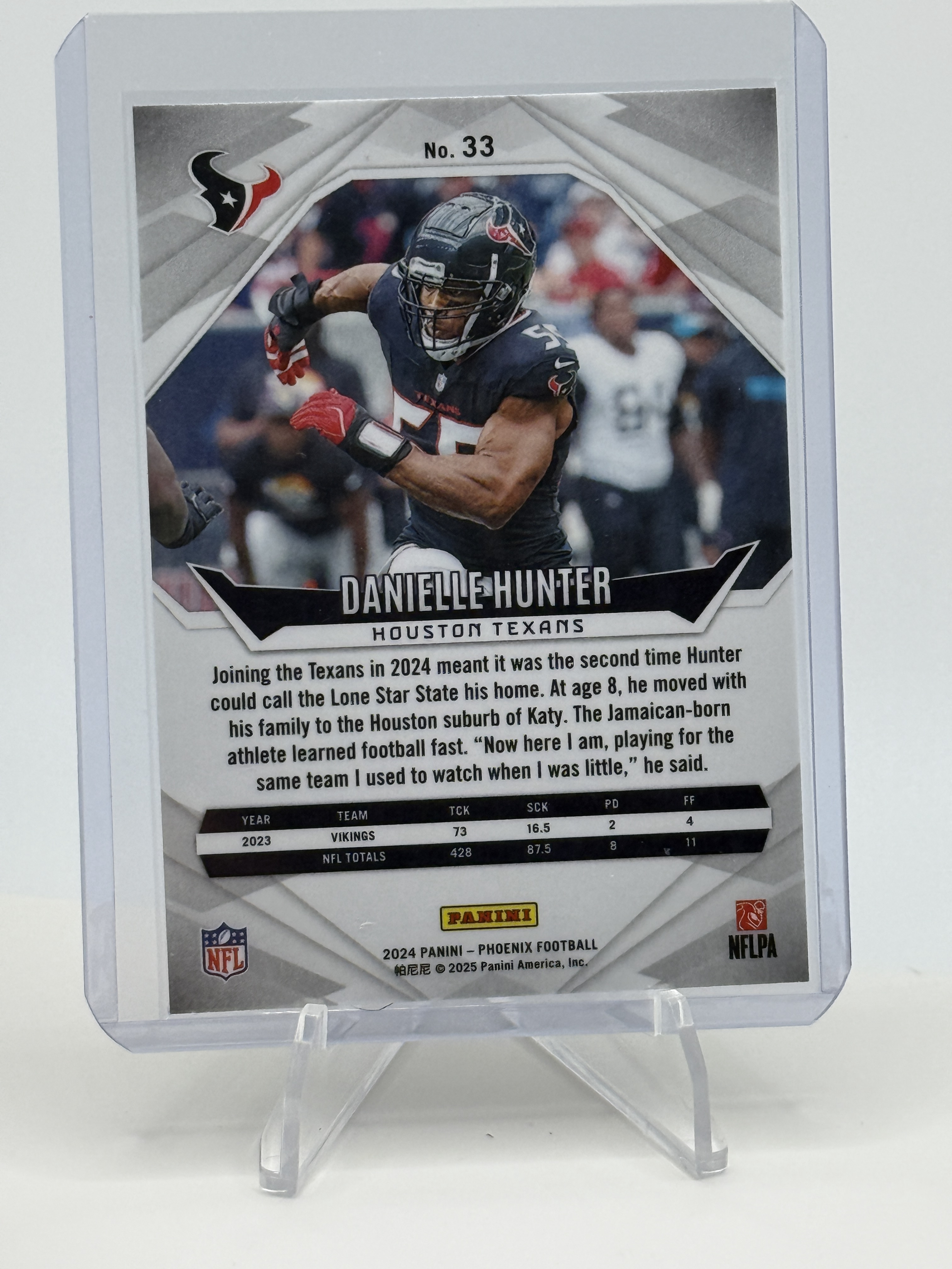 Card back