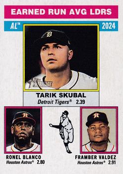 AL Earned Run AVG LDRS (Framber Valdez / Tarik Skubal / Ronel Blanco)