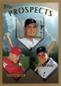 Lance Berkman / Mike Frank / Gabe Kapler PROS