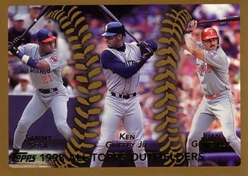 All-Topps Outfielders (Sammy Sosa / Ken Griffey Jr. / Juan Gonzalez)