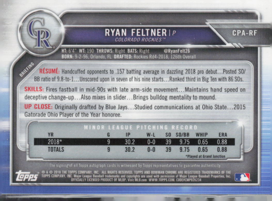 Card back