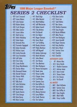 Checklist: 429-463 and Inserts