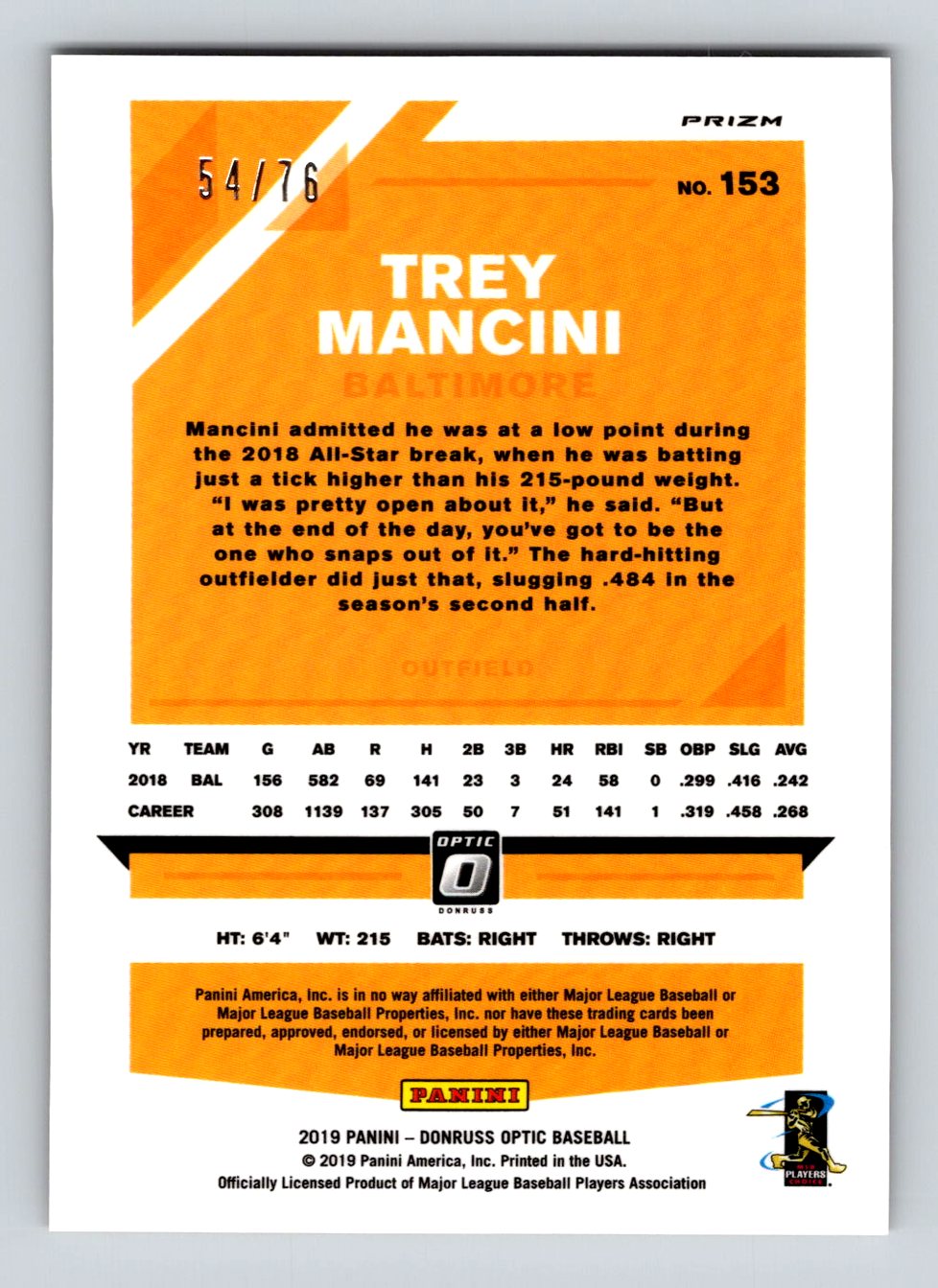 Card back