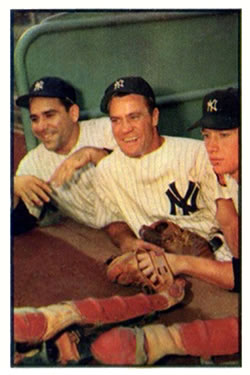 Hank Bauer / Yogi Berra / Mickey Mantle CPC