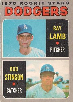 Dodgers 1970 Rookie Stars (Ray Lamb / Bob Stinson)