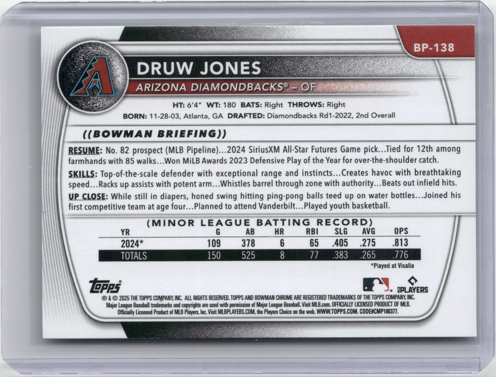 Card back