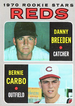 Reds 1970 Rookie Stars (Danny Breeden / Bernie Carbo)