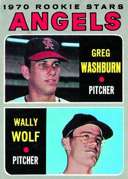 Angels 1970 Rookie Stars (Greg Washburn / Wally Wolf)