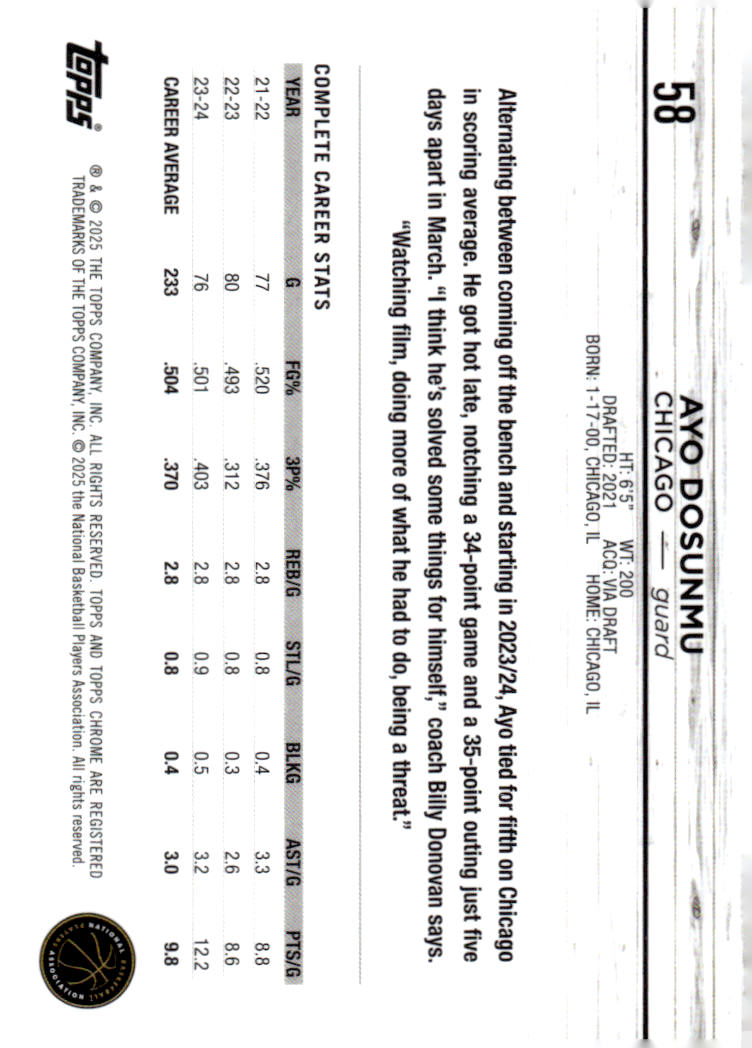 Card back