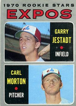 Expos 1970 Rookie Stars (Garry Jestadt / Carl Morton)