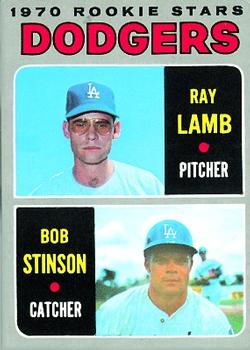Dodgers 1970 Rookie Stars (Ray Lamb / Bob Stinson)