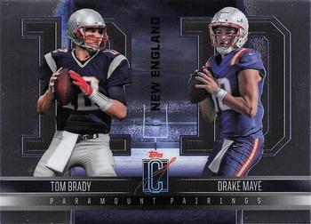 Drake Maye / Tom Brady