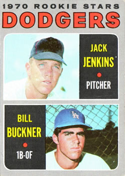 Dodgers 1970 Rookie Stars (Jack Jenkins / Bill Buckner)