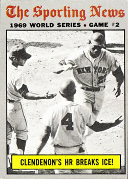 World Series Game 2 - Clendenon's HR Breaks Ice!