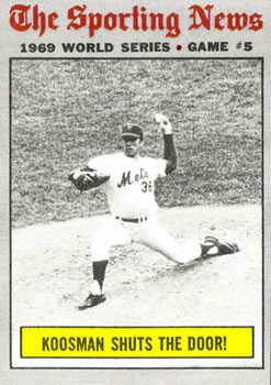 World Series Game 5 - Koosman Shuts The Door!