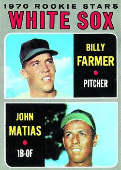 White Sox 1970 Rookie Stars (Billy Farmer / John Matias)