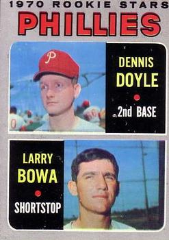 Phillies 1970 Rookie Stars (Dennis Doyle / Larry Bowa)