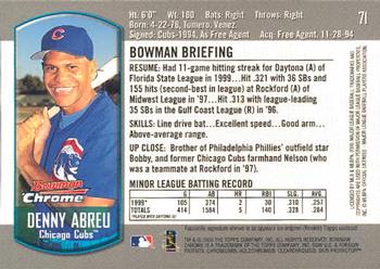 Card back