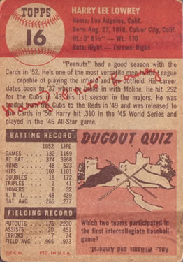 Card back