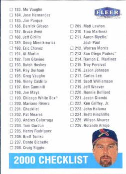 Checklist: 183-272