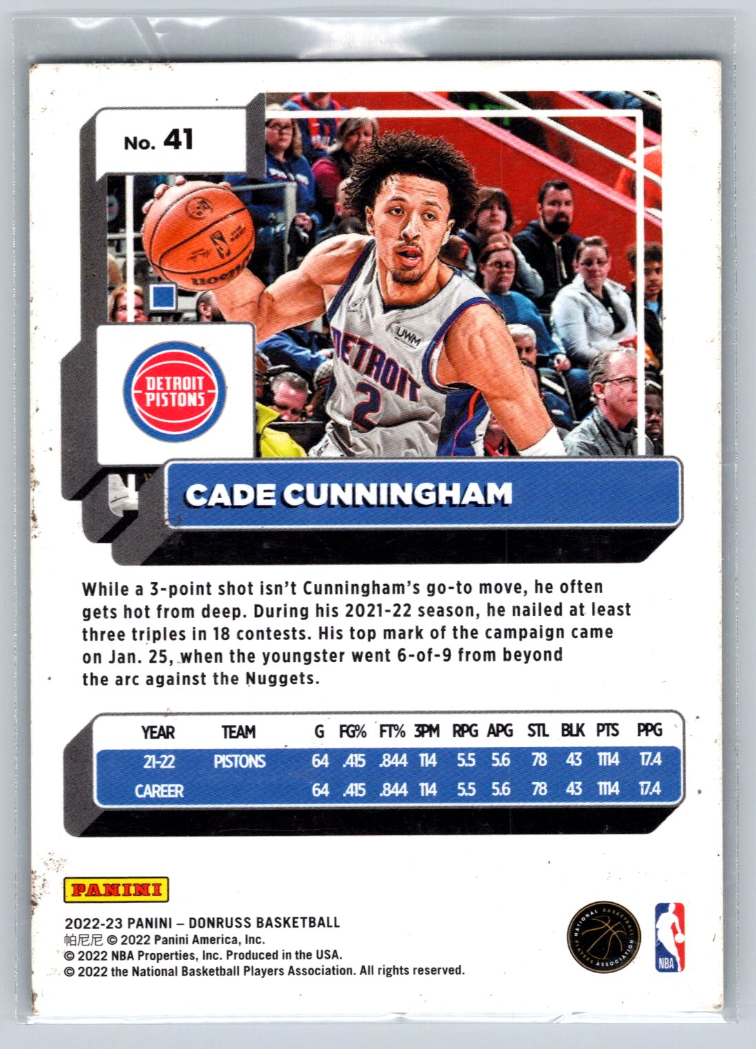 Card back