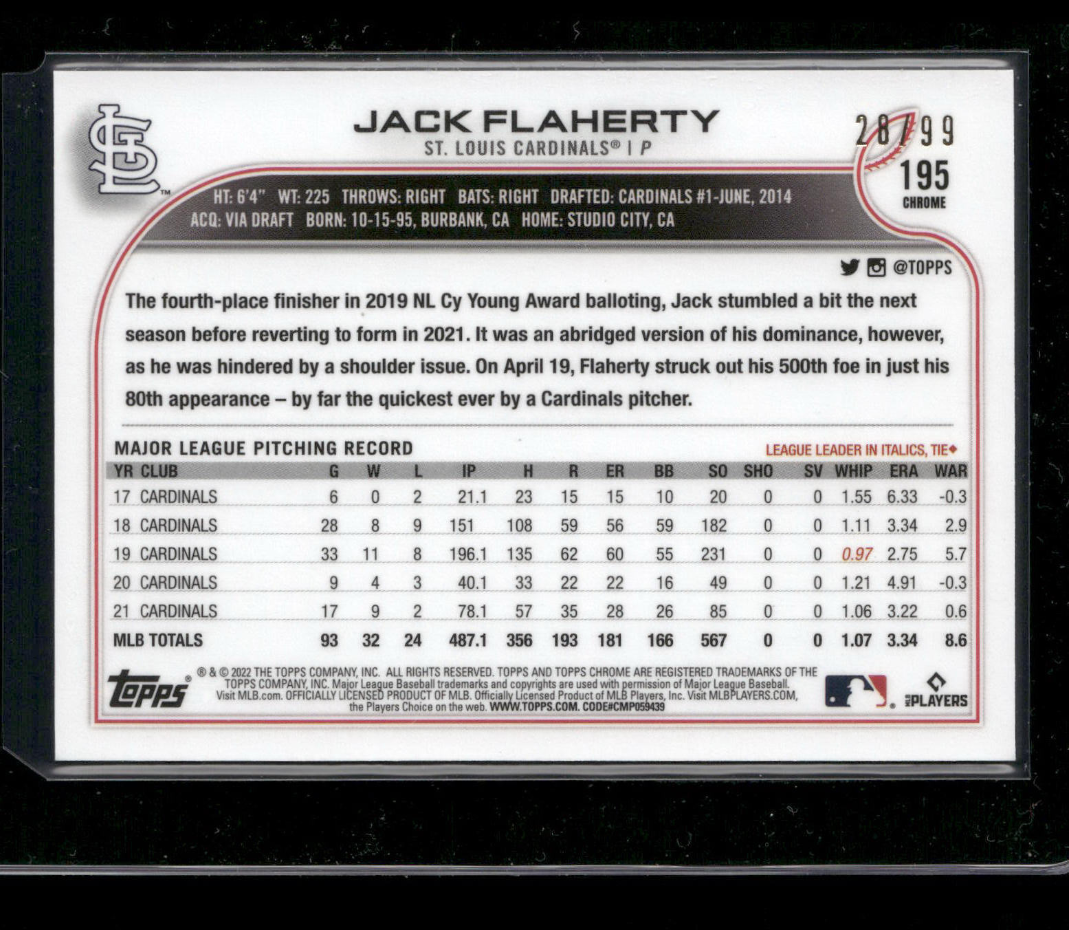 Card back