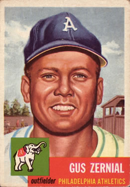 #42 Gus Zernial