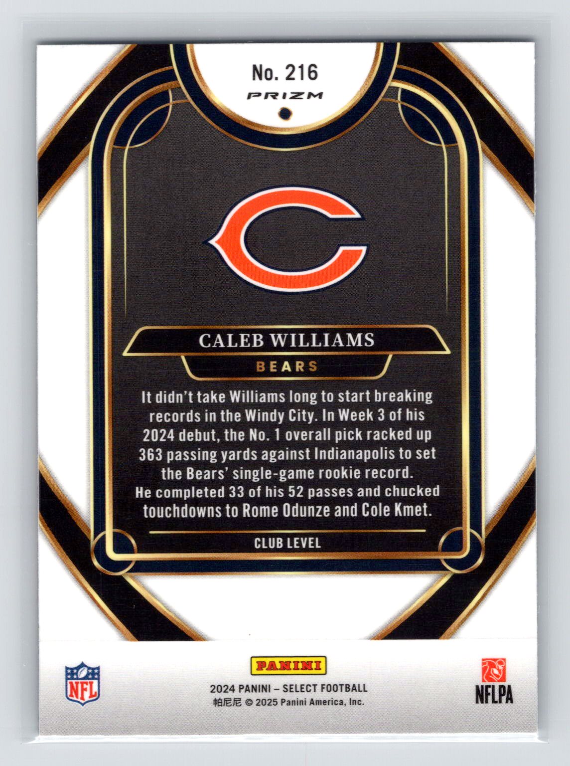Card back