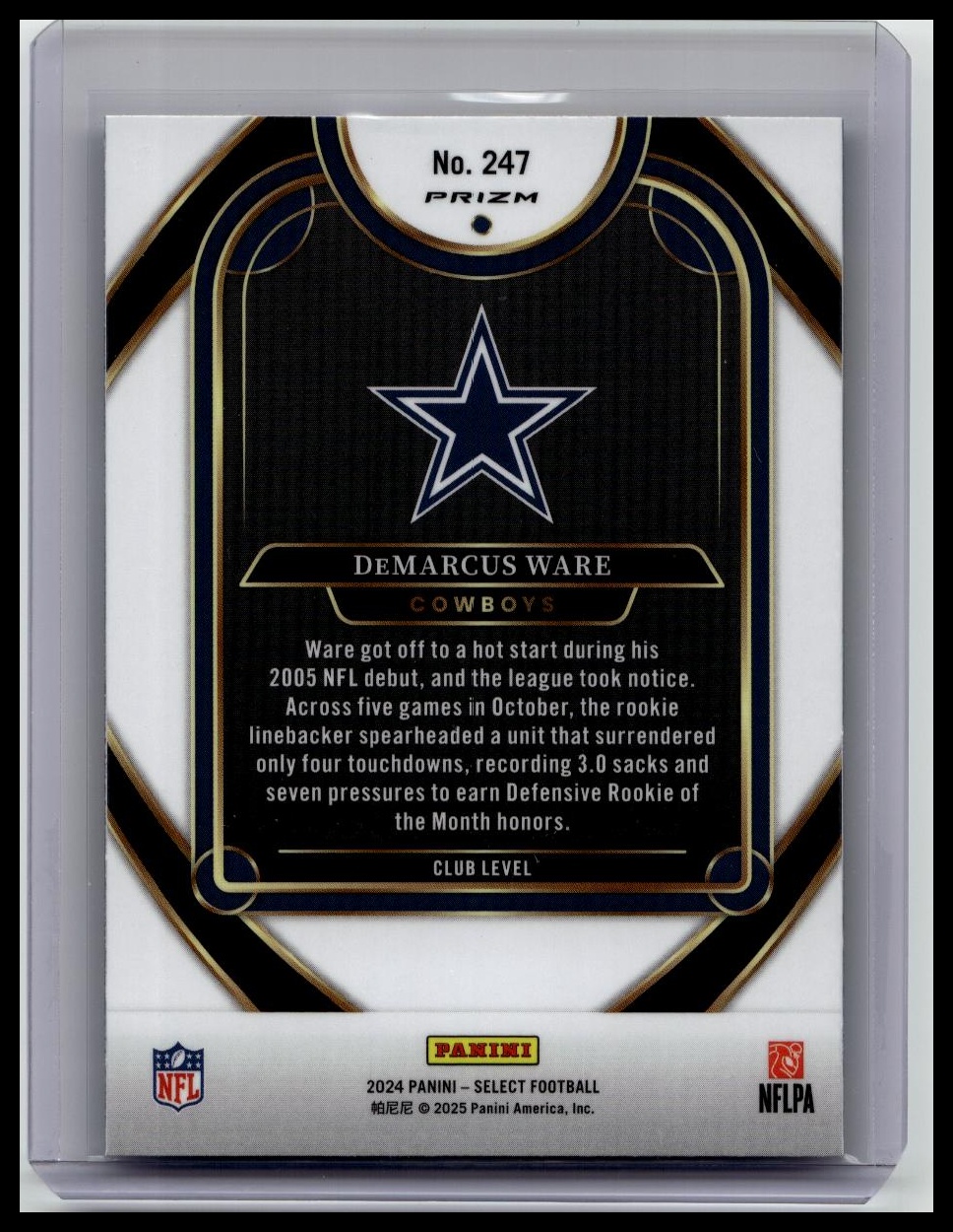 Card back