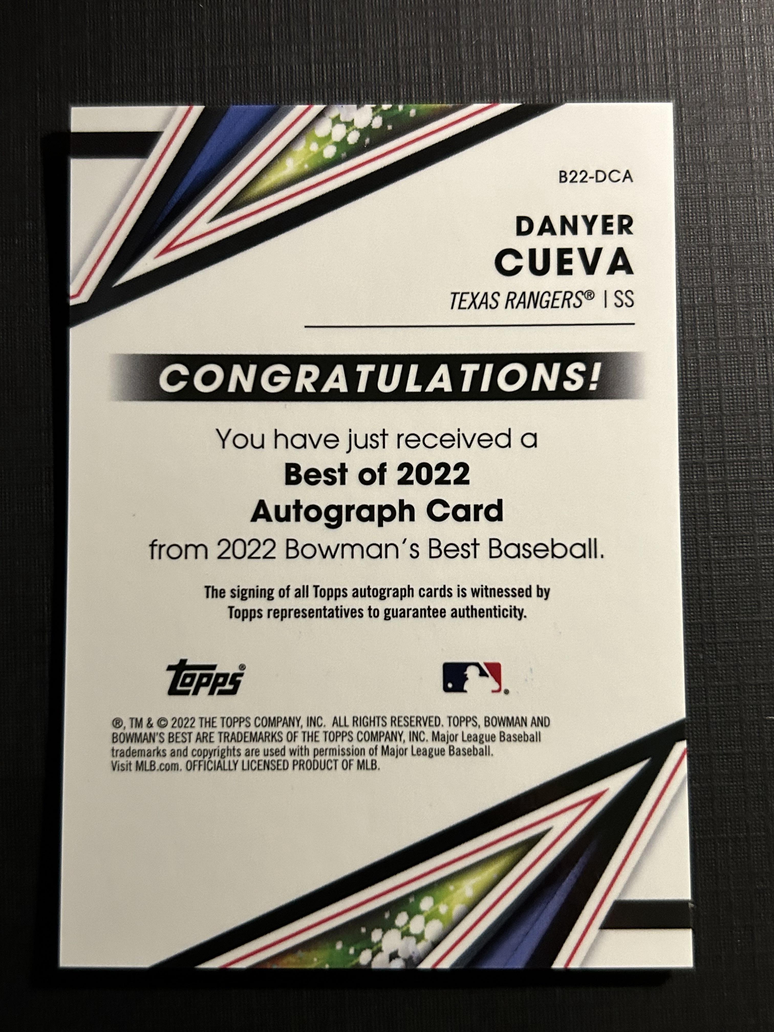 Card back